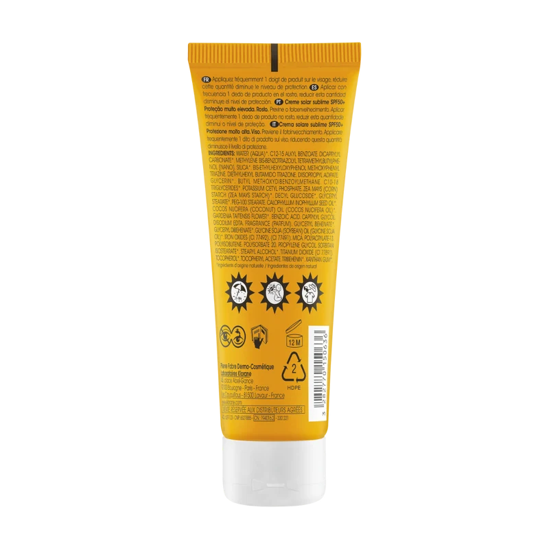 Klorane Polysianes Crema Solare Sublime SPF 50+ 50ml