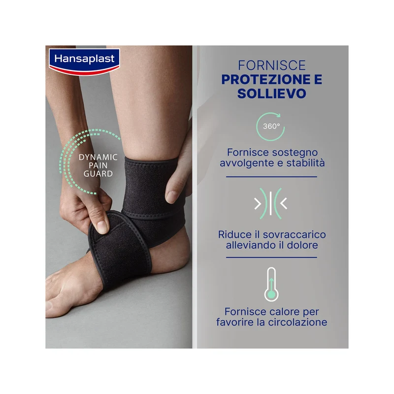 Hansaplast Sport Supporto Caviglia Cavigliera Ortopedica Per Protezione E Sollievo