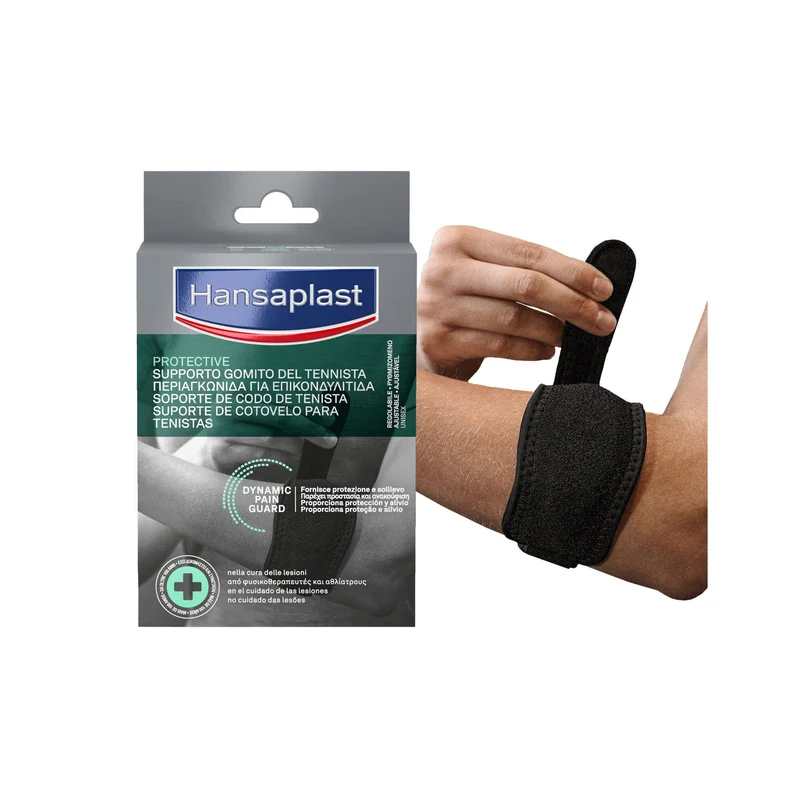 Hansaplast Sport Supporto Gomito del Tennista Tutore Epicondilite Gomito Protettivo