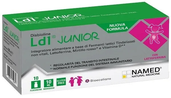 Named Disbioline LD1 Junior 10 Flaconi Da 10ml