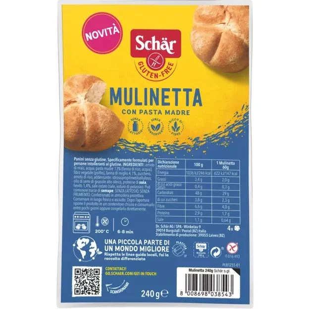 Schar Mulinetta 4x60g