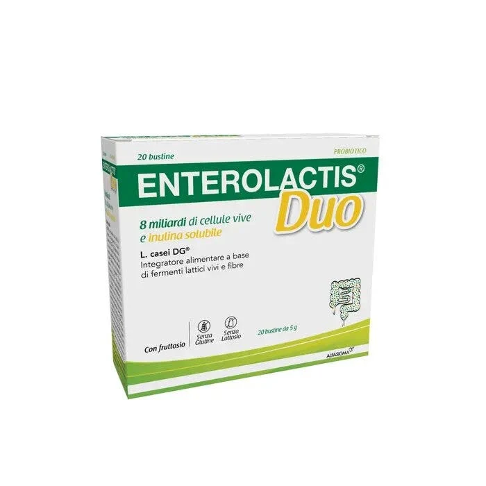 Enterolactis Duo 20 Bustine - Integratore Probiotico Efficace