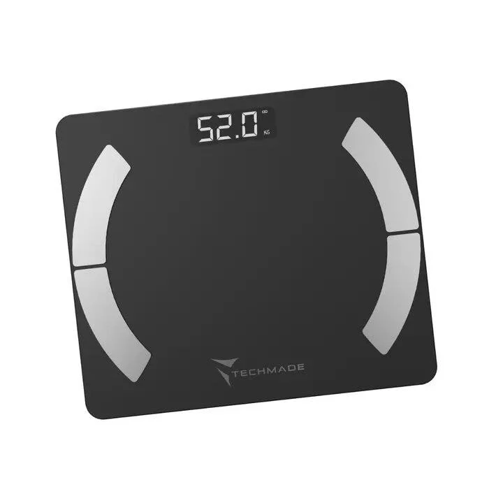 Techmade Bilancia Smart Digitale Black