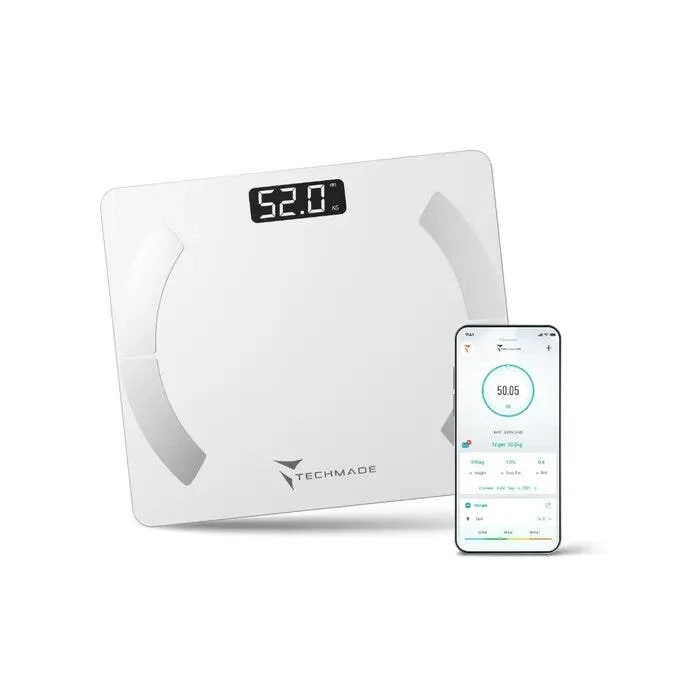 Techmade Bilancia Smart Digitale White