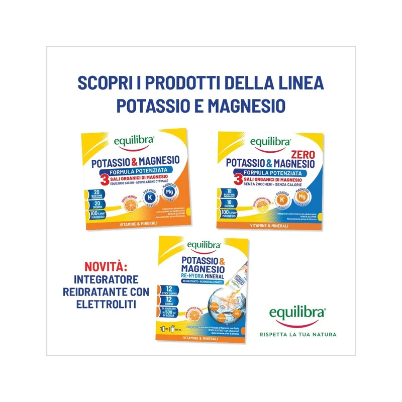 Equilibra Potassio&Magnesio 3 4 Buste