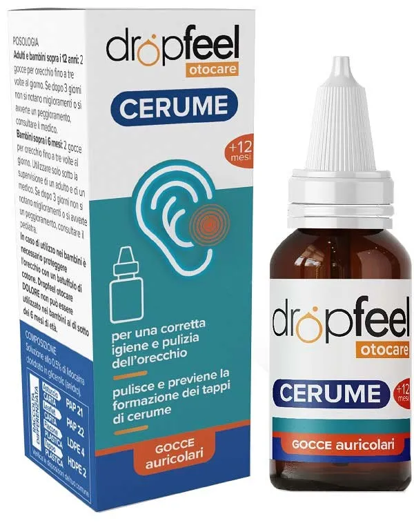 Dropfeel Otocare Cerume Gocce Auricolari 10ml
