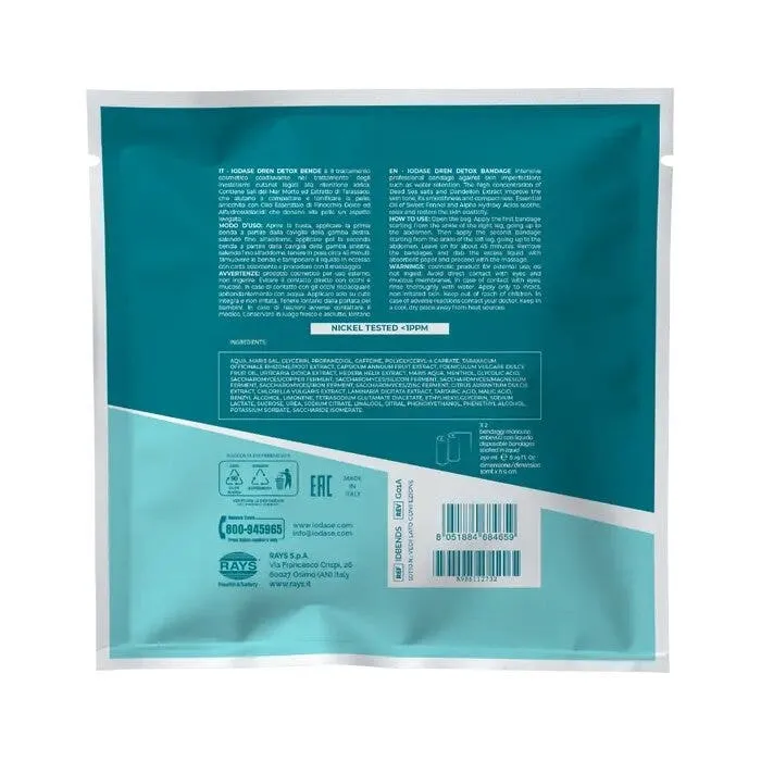 Iodase Dren Detox Bende Anticellulite 1 Pezzo