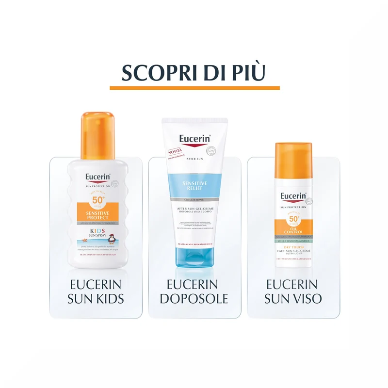 Eucerin Sun Spray Tocco Secco SPF50 200ml Protezione Solare