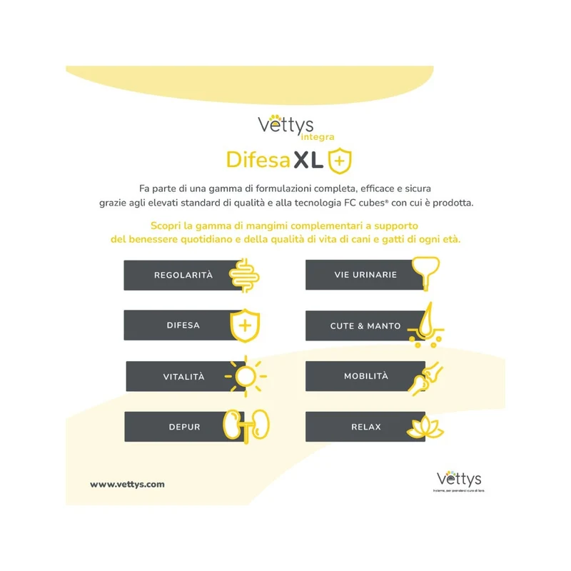 Vettys Integra Difesa Per Cani Taglia XL 30 Compresse