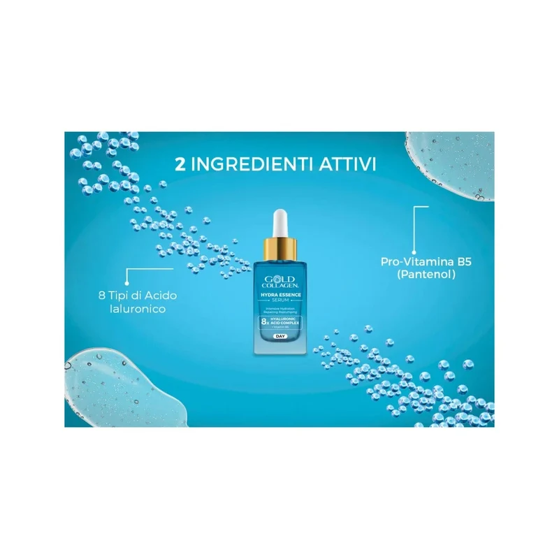 Gold Collagen Hydra Essence Siero Viso 30ml