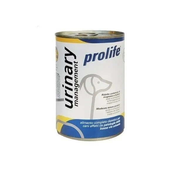 Prolife Veterinary Urinary Management Cibo Umido Per Cani Lattina 400g