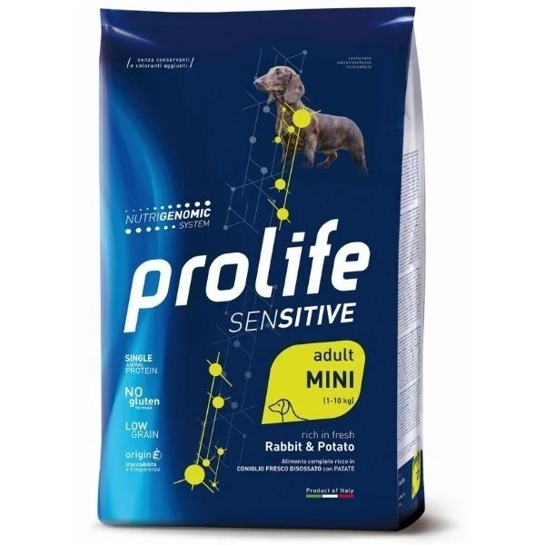 Prolife Dog Sensitive Adult Mini Rabbit & Potato 600g