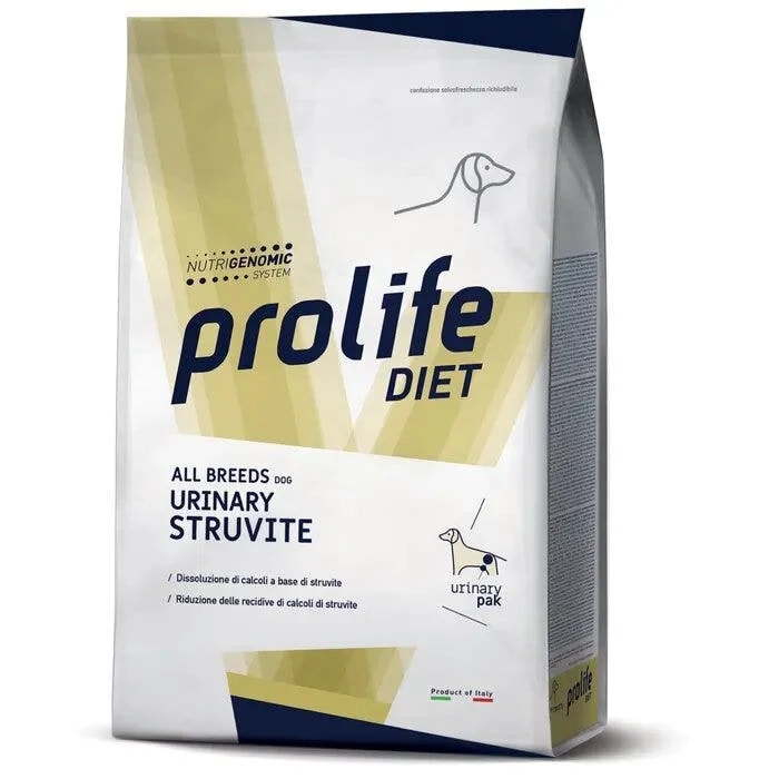 Prolife Dog Diet Urinary Struvite Cibo Secco Per Cani Tutte Le Taglie Sacco 8kg