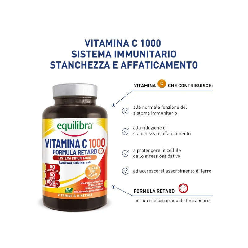 Equilibra Vitamina C 1000 90 Compresse