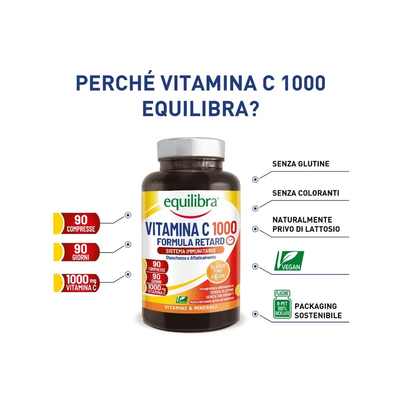 Equilibra Vitamina C 1000 90 Compresse