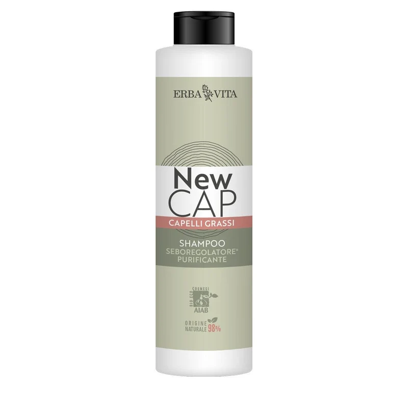 Erba Vita New Cap Shampoo Capelli Grassi 250ml