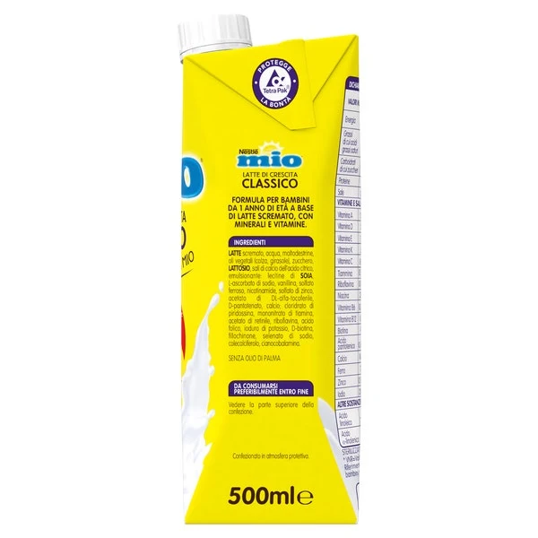 Nestlé Mio Latte Di Crescita Classico Liquido Brick 500ml
