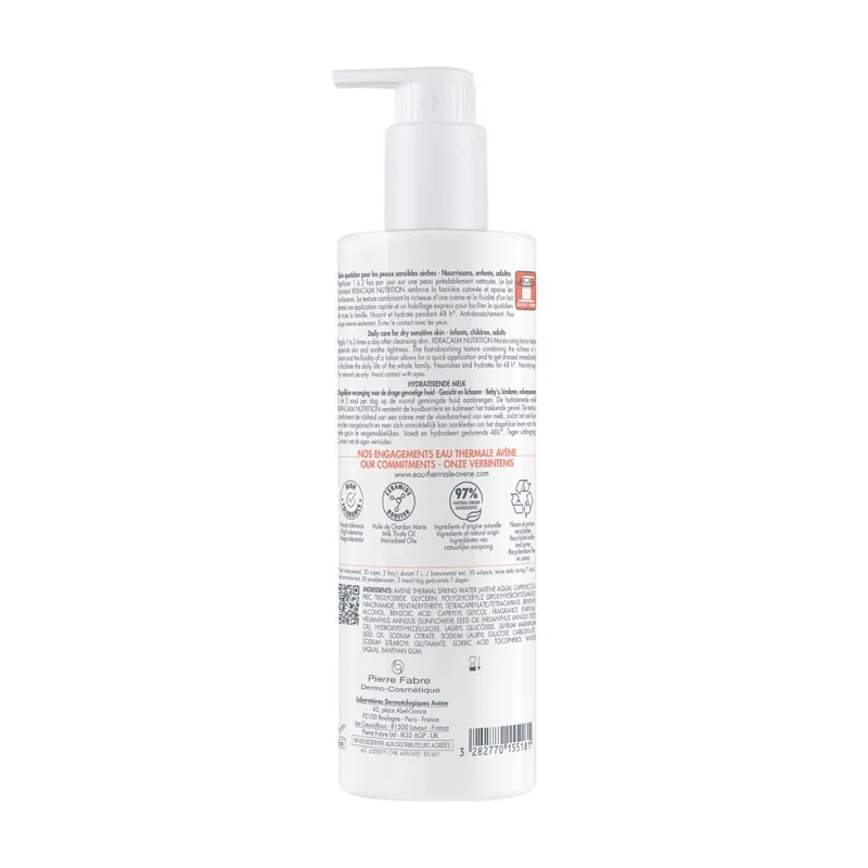 Eau Thermale Avène Xeracalm Nutrition Latte Idratante Pelle Secca 400ml
