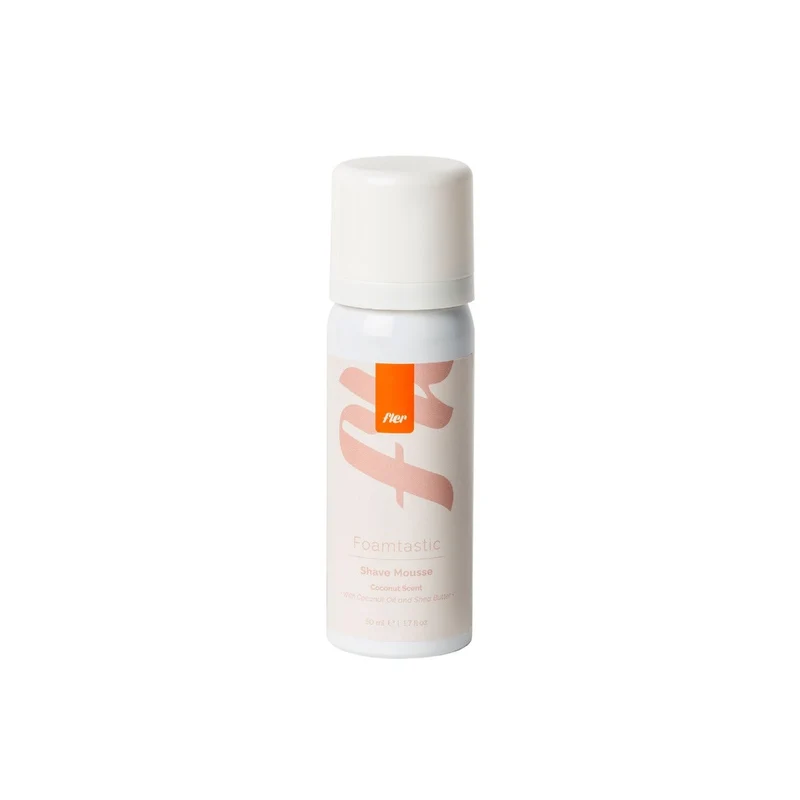 Fler Foamtastic Mousse Depilazione Olio Di Cocco E Burro Di Karité 50ml Travel