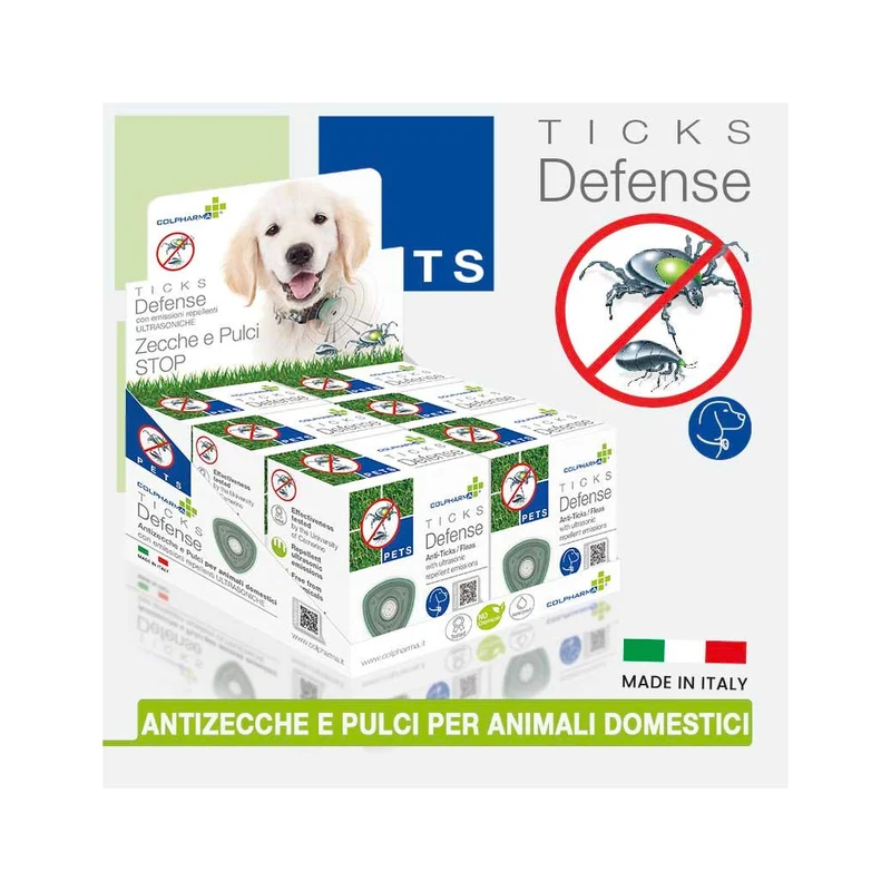 Colpharma Ticks Defense Pets Antizecche E Pulci Per Animali Domestici