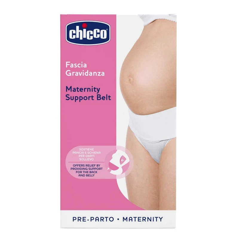 Chicco Fascia Gravidanza Colore Bianco Taglia Large