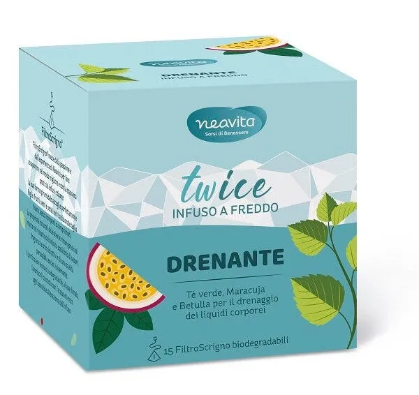 Neavita Infuso A Freddo Twice Drenante 15 Filtri