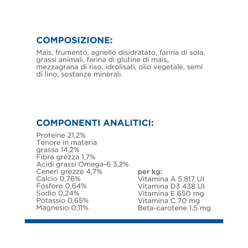 Hill's Science Plan Medium Adult Crocchette con Agnello e Riso per Cani Sacco 14 Kg