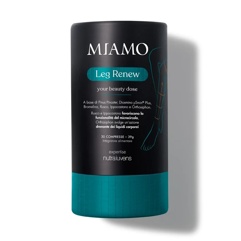 Miamo Leg Renew 30 Compresse - Benessere Gambe e Circolazione