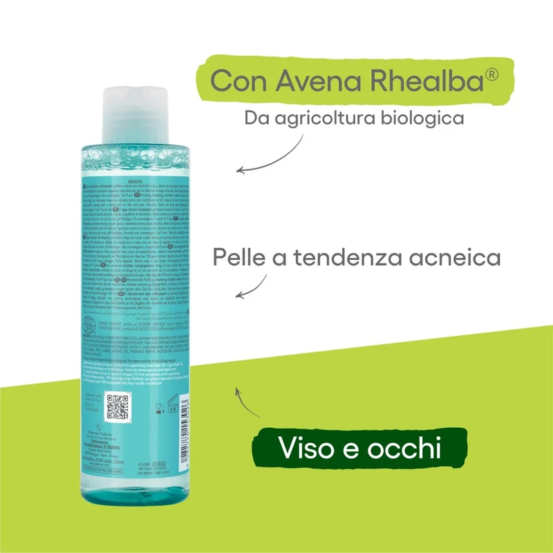 A-Derma Biology Ac Acqua Micellare Detergente Purificante Anti-imperfezioni 200ml