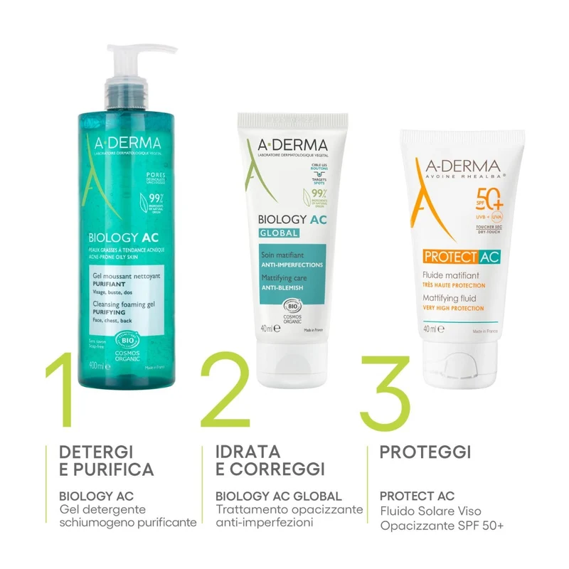 A-Derma Biology Ac Trattamento Opacizzante Anti-imperfezioni 40ml