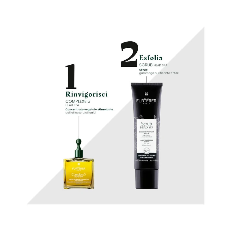 René Furterer Head Spa Scrub Gommage Detox Cuoio Capelluto 150ml
