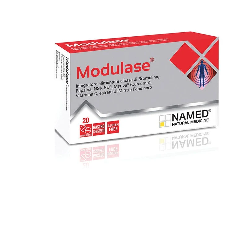 Named Modulase 20 Compresse - Integratore Enzimatico Naturale