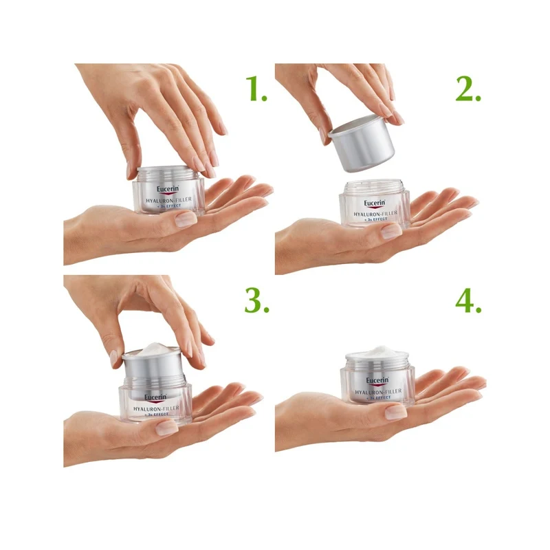 Eucerin Hyaluron Filler Notte Crema Viso Ricarica 50ml