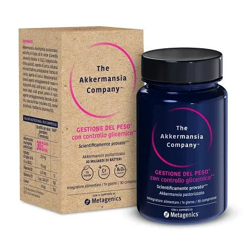 The Akkermansia Company Gestione Del Peso - 30 Compresse