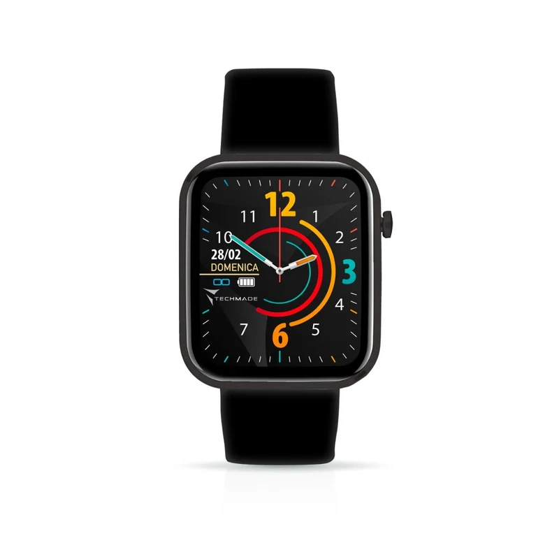 Techmade Have Smartwatch Con Frame In Alluminio 1,68 Full Black