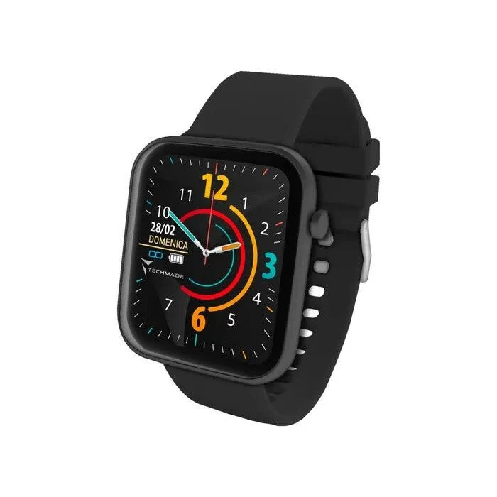 Techmade Have Smartwatch Con Frame In Alluminio 1,68 Full Black