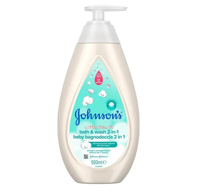 Johnson’s Baby Cottontouch Baby Bagnodoccia 2 in 1 500ml