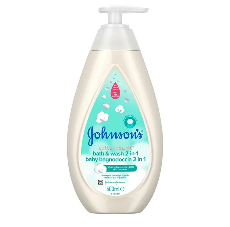 Johnson’s Baby Cottontouch Baby Bagnodoccia 2 in 1 500ml