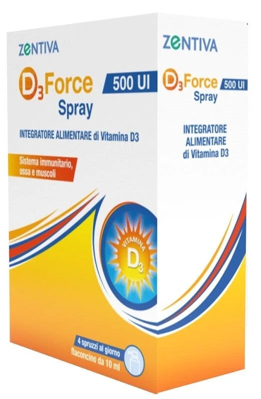 Zentiva D3 Force 500UI Spray 10ml
