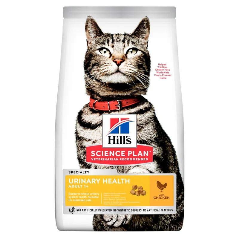 Hill's Science Plan Adult Urinary Health Cibo Secco Con Pollo Gatti Adulti Sacco 1,5kg