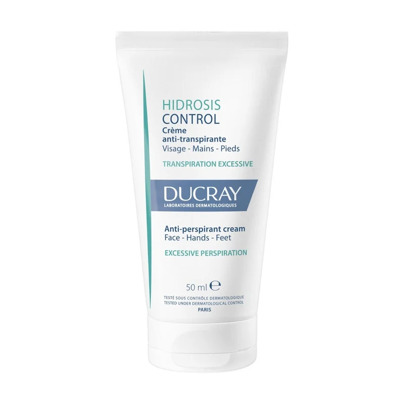 Ducray Hidrosis Control Crema Viso/Mani/Piedi 50ml