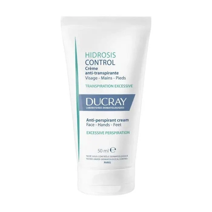 Ducray Hidrosis Control Crema Viso/Mani/Piedi 50ml