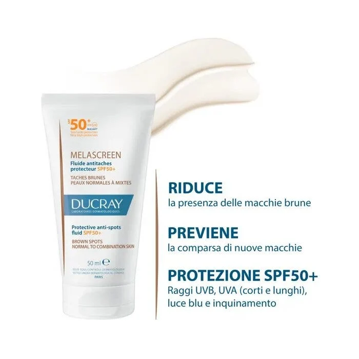 Ducray Melascreen Fluido Anti-Macchie Protettivo Solare 40ml SPF50+