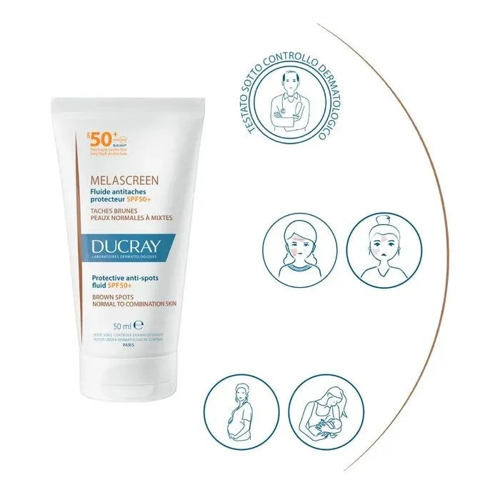 Ducray Melascreen Fluido Anti-Macchie Protettivo Solare 40ml SPF50+
