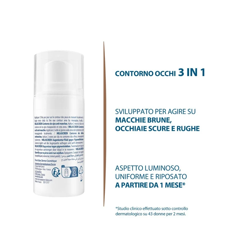 Ducray Melascreen Contorno Occhi Anti-Macchie 15ml