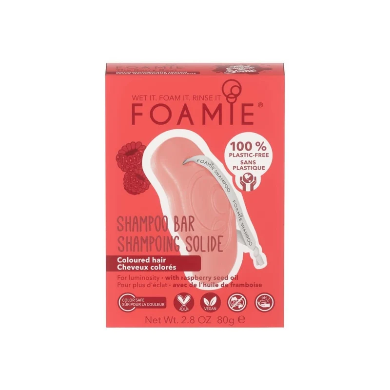 Foamie Shampoo Solido Bar The Berry Best 80g