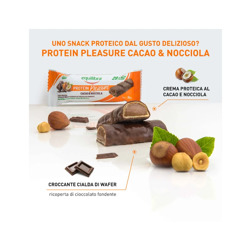 Equilibra Crock Cacao&Nocciola 1 Barretta Proteica