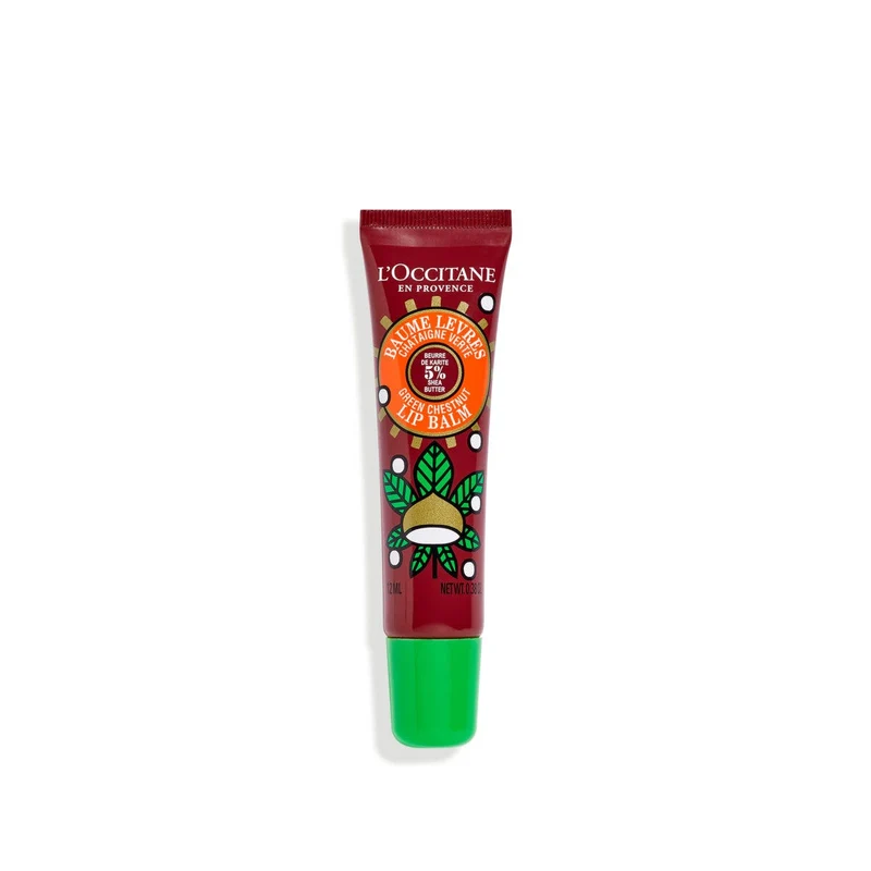 L'Occitane Balsamo Labbra Karitè E Castagna Verde 12ml