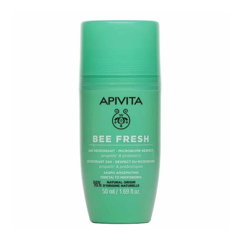 Apivita Bee Fresh Deodorante Roll-On 24H Pelli Sensibili 50ml