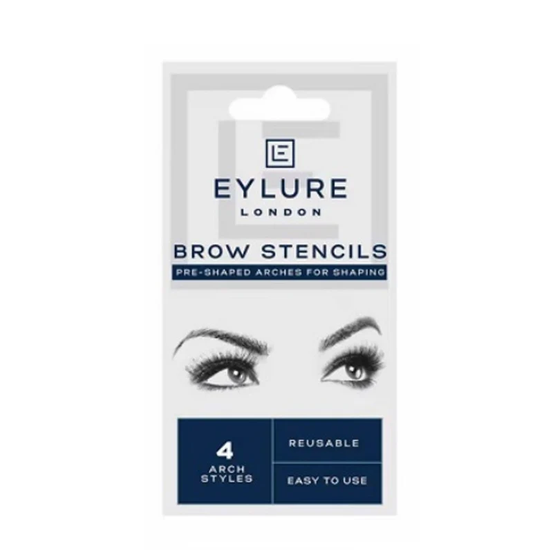 Eylure London Stencil Modelli Per Sopracciglia 4 Pezzi